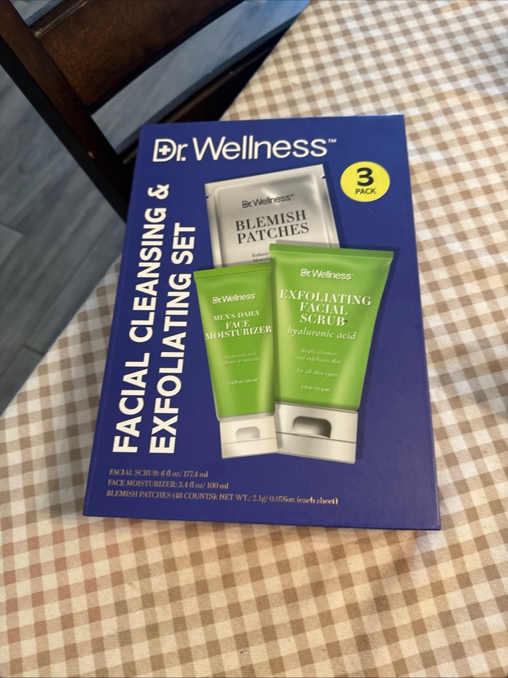 Green Exfoliating Facial Scrub & Moisturizer Set